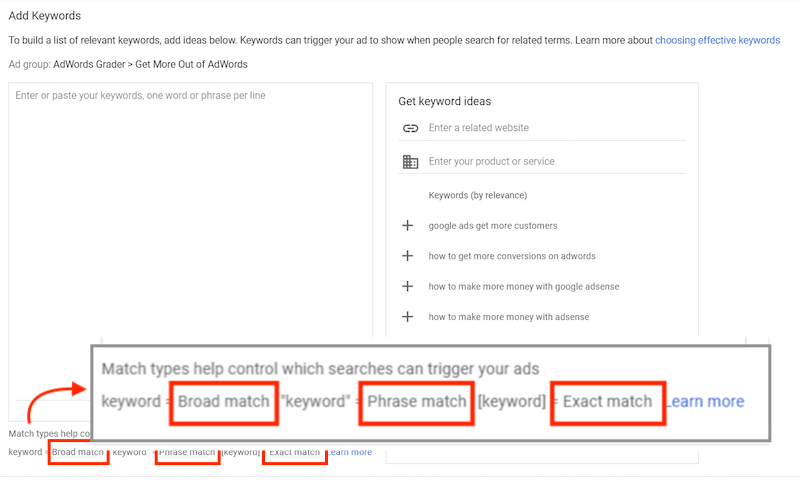 Broad Match Google Ads